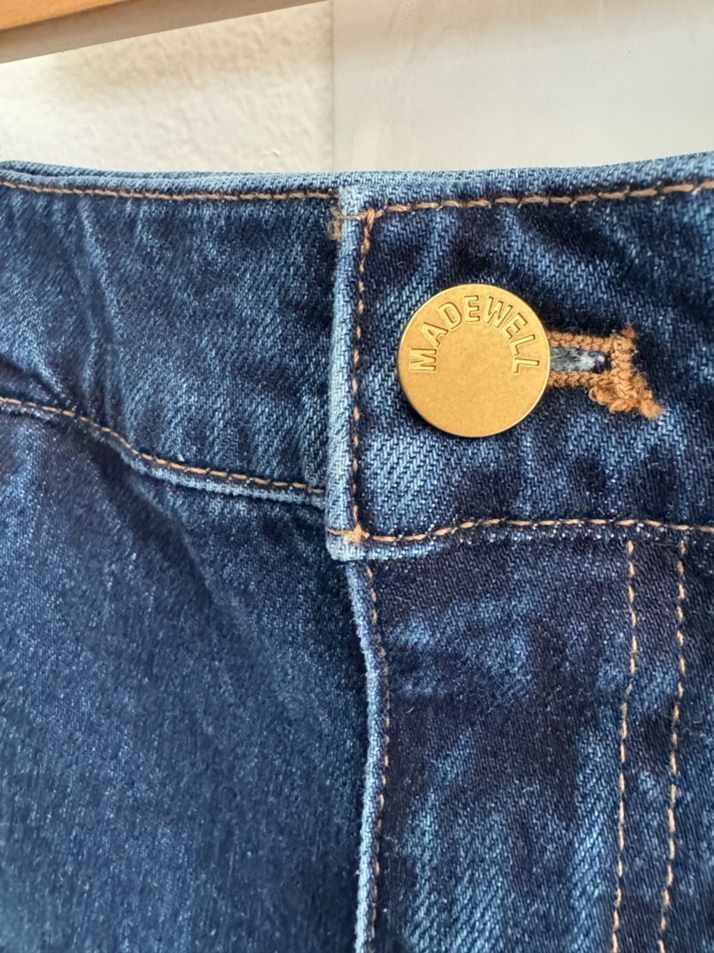 Madewell The Emmett Wide-Leg Jean: Welt Pocket Edition Leffers Wash Stretch - Picture 8 of 15